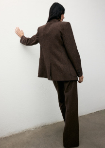 Блейзър от меланжирана вълна