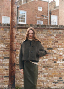 Вълнено яке от туид