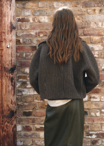 Вълнено яке от туид