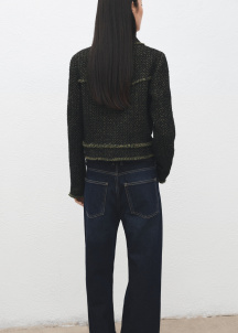 Сако от туид с яка с ревери