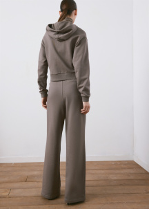 Панталони от памук с ластична талия