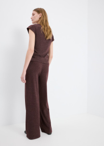 Панталон от плетиво с еластична талия