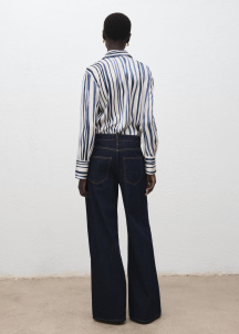 Риза от флуидна материя с принт