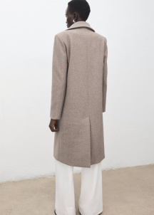 Комбинирано палто със сваляща се яка