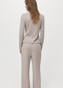 Фина плетена блуза с яка Пъркинс