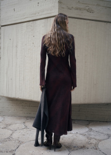 Клоширана рокля с животински принт