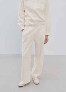 Панталон от памук с права кройка