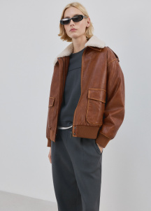 Панталон от памук с права кройка