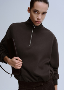 Суитшърт с кройка тип балон