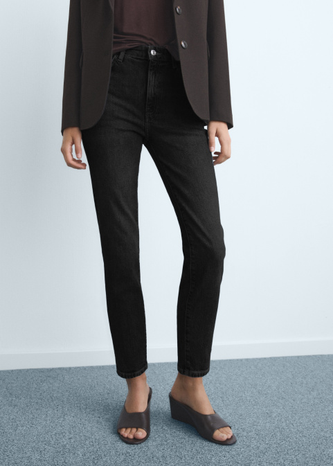 Скъсени дънки Claudia с кройка Slim