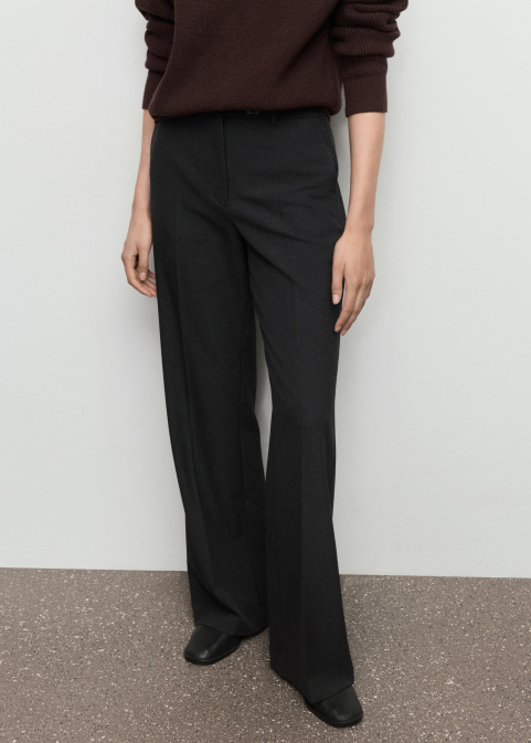 Панталон с права кройка с колан