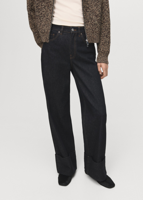 Подвити прави дънки