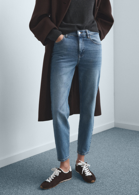 Дънки Newmom с удобна висока талия